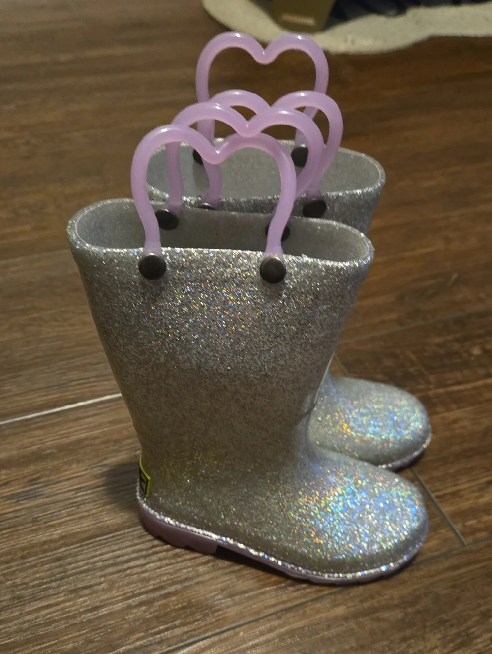 Toddler Sparkle Rainboots